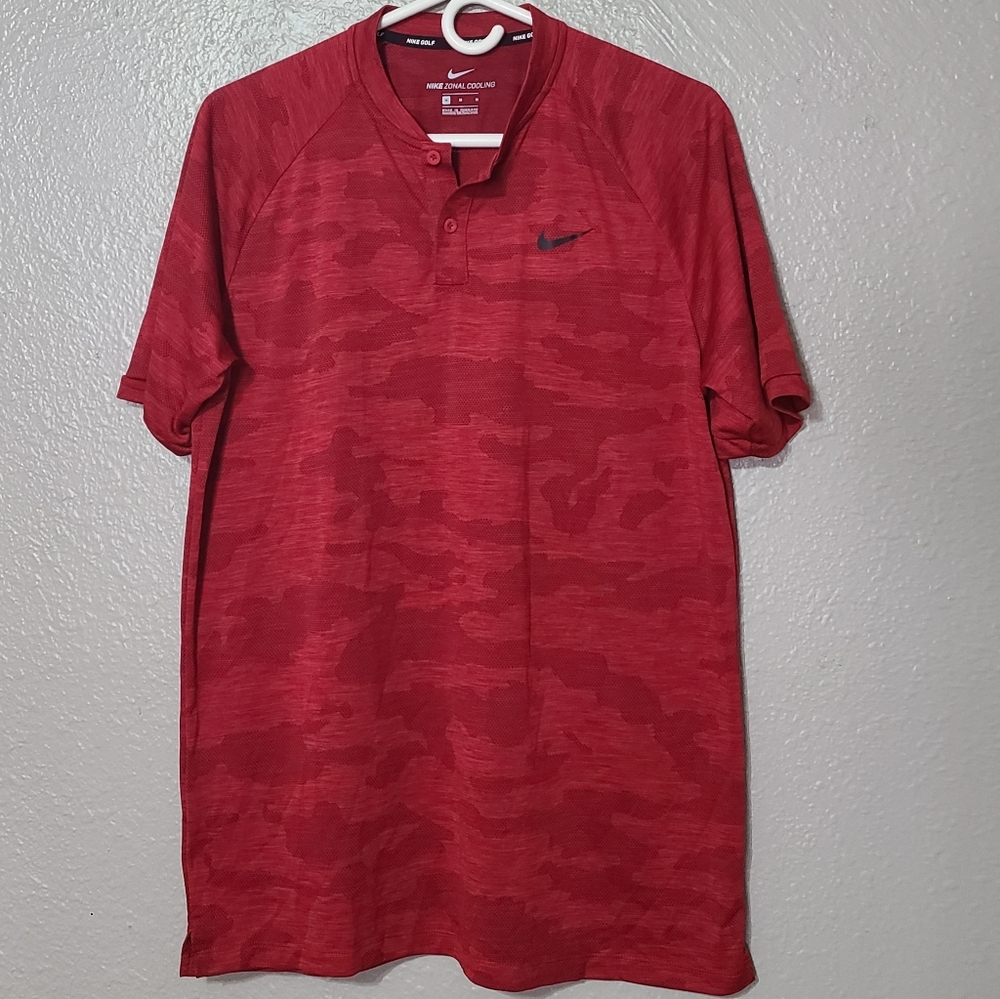 Men's Tiger Woods Camo Zonal Cooling Golf Polo